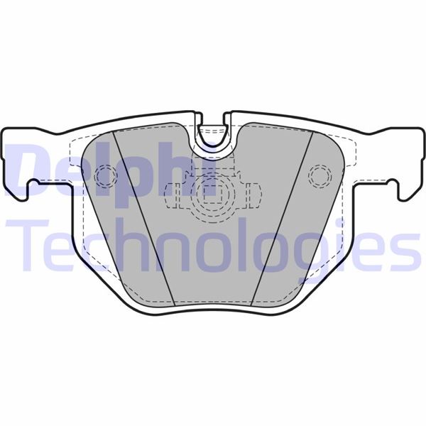 DELPHI LP1927 Fren Balatasi Arka Bmw E60 E61 E63 E64
