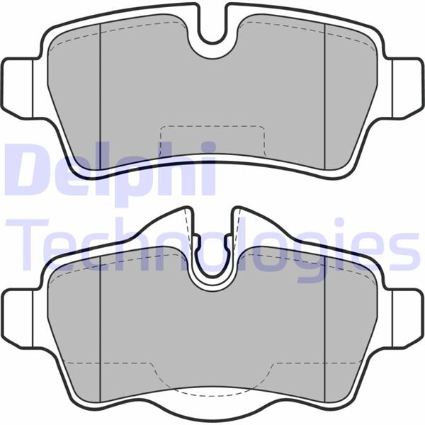 DELPHI LP2022 Fren Balatasi Arka Mini R55 R56 R57 R58 R59