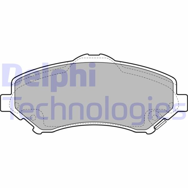 DELPHI LP2143 Ön Balata Fiat Freemont 11> Jeep Cherokee 11> Dodge Journey 10> Nitro 07> 2.0 Crd 2.4 2.7 2.8