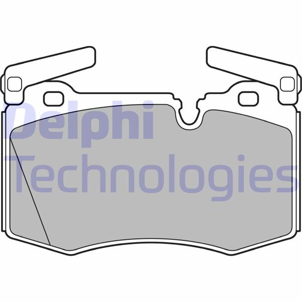 DELPHI LP2235 Fren Balatasi On Mini R55 R56 R57 R58 R59