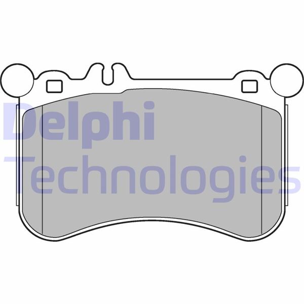 DELPHI LP2291 Fren Balatasi On Mercedes C218 X218 W212 W221 W222