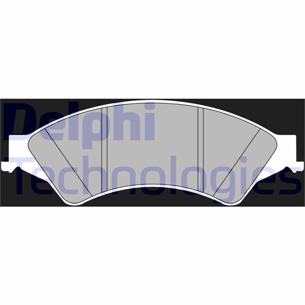 DELPHI LP2484 On Fren Balatasi Ranger Tke 2.2tdci / 3.2tdci 4 4 12 />