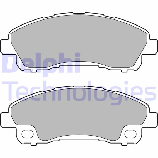 DELPHI LP2716 Ön/Arka Fren Balata Mitsubishi Canter Fuso 3.0l 4p10 Tfa35 Tfb35 Euro6 16->