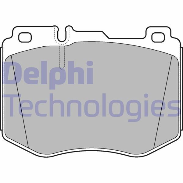 DELPHI LP3172 Fren Balatasi On Mercedes W205 S205 C205 A205 W213 S213 C238 A238