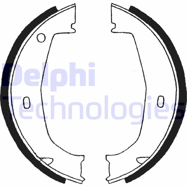 DELPHI LS1851 Fren Balatasi Arka Park Freni Bmw E81 E82 E87 E88 F20 E46 E90 E91 E92 E93 F30 F31 F32 F36 E85 E86