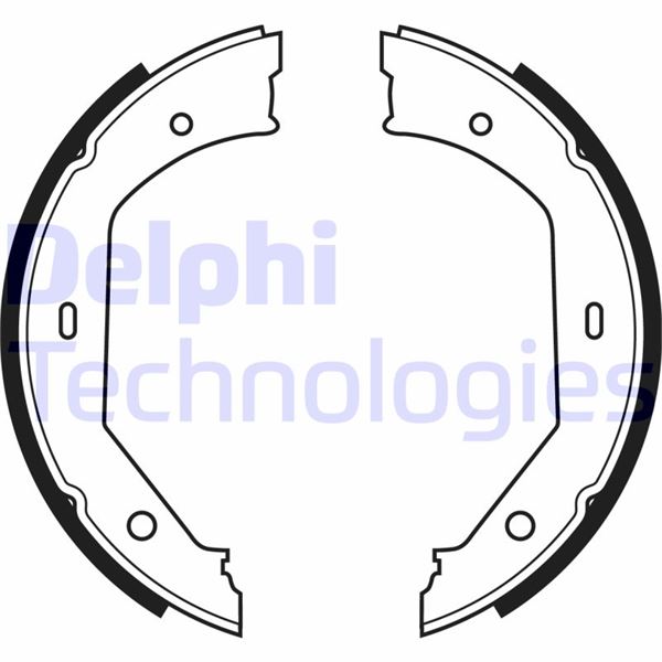 DELPHI LS1857 Fren Balatasi Arka Park Freni Bmw E81 F87 E46 E90 E91 E92 F30 F80 F36 F82 F83 E39 E84