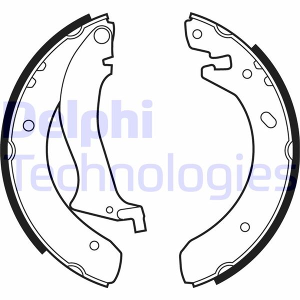 DELPHI LS1870 Fren Balatasi Arka Park Freni Land Rover Freelander I L314