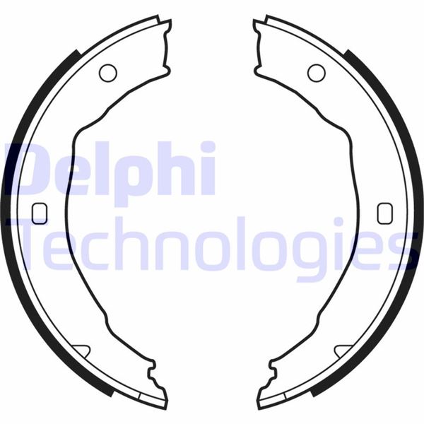 DELPHI LS1881 Fren Pabucu El Freni Peugeot 406. 607 96>