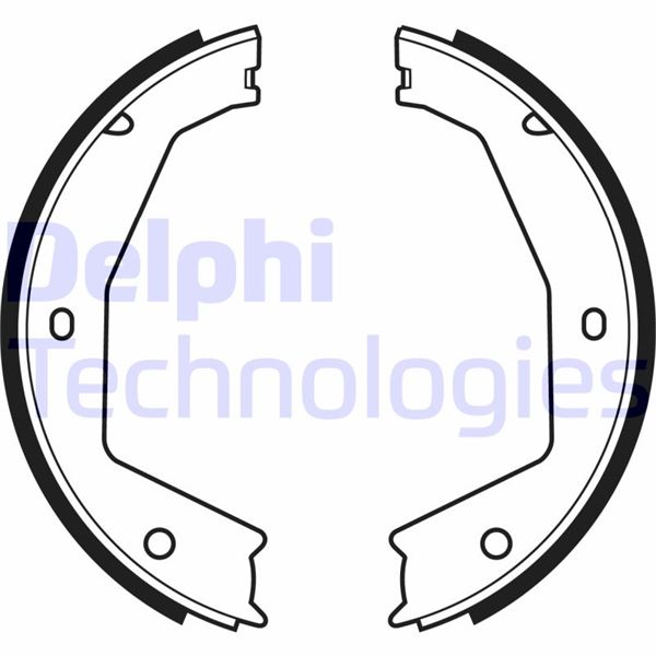 DELPHI LS1954 Fren Pabucu El Freni Jaguar Xk8 96>