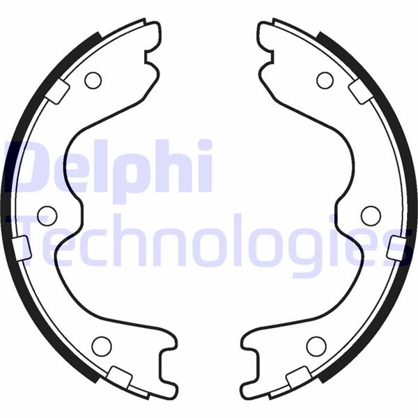 DELPHI LS2029 Fren Pabucu El Freni Nissan 350z 10/02>