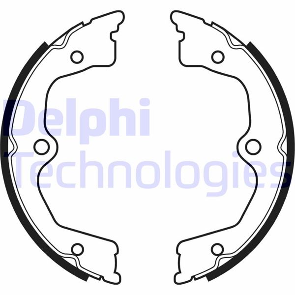 DELPHI LS2033 Fren Pabucu El Freni Honda Accord 08>