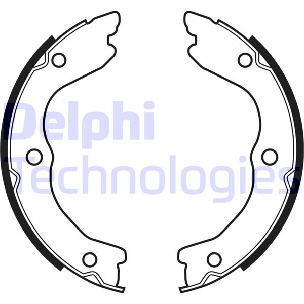 DELPHI LS2038 Fren Pabucu El Freni Nissan X-Trail 01>