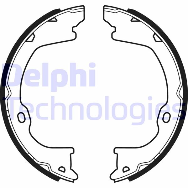 DELPHI LS2055 Fren Pabucu El Freni Dodge Nitro 08>