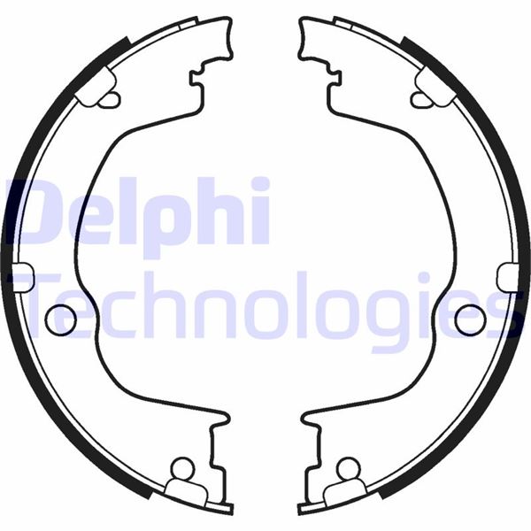 DELPHI LS2106 El Fren Balatasi Opel Antara Chevrolet Captiva