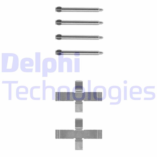 DELPHI LX0094 Fren Balata Montaj Takimi Arka Opel Omega. Senator 09/86>04/94