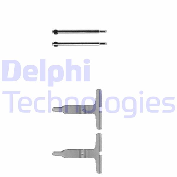 DELPHI LX0312 Fren Balata Montaj Takimi Arka Mercedes C180. C200. C220. C230. C240. C250. C270. C280. C36. Cl600.