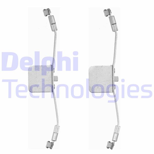 DELPHI LX0397 Fren Balata Montaj Takimi Ön Ford Fiesta / Volvo V50. Xc90 10/02>