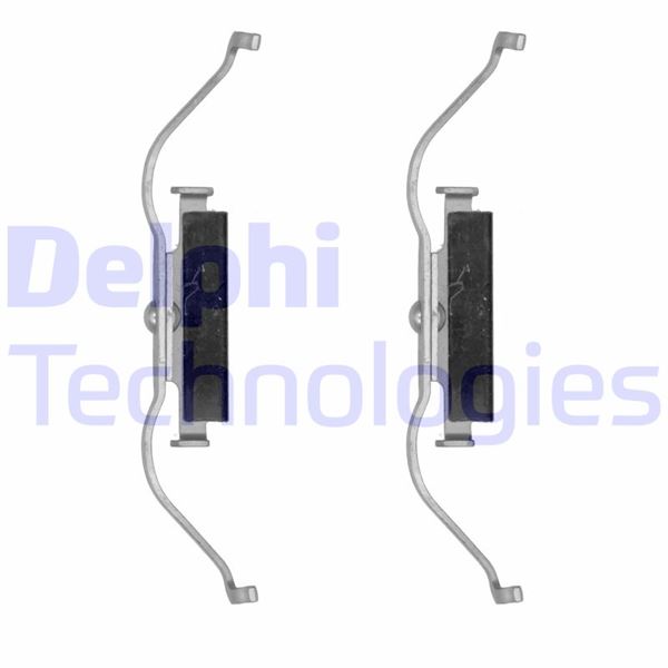 DELPHI LX0490 Fren Balata Montaj Takimi Ön Vw Transporter 05/96>09/03