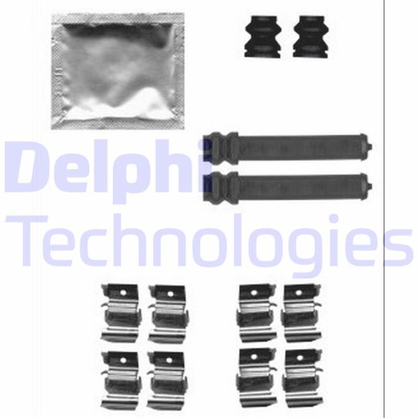 DELPHI LX0559 Fren Balata Montaj Takimi Ön Mitsubishi Grandis. Pajero Iii 04/00>