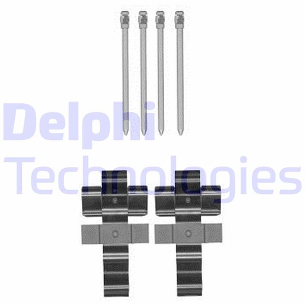 DELPHI LX0588 Fren Balata Montaj Takimi Ön Bmw Mini 06>. Brembo 06>