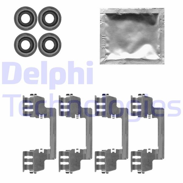 DELPHI LX0616 Fren Balata Montaj Takimi Ön Chrysler 300c 09/04>11/12