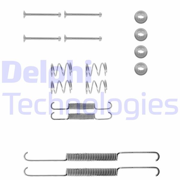 DELPHI LY1001 Fren Pabuç Montaj Takimi Arka Opel Kadett. Manta. Rekord 72>08/84