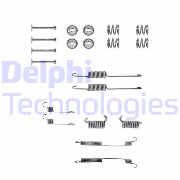 DELPHI LY1034 Fren Pabuç Montaj Takimi Arka Ford Escort 10/85>09/90