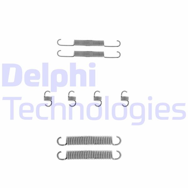 DELPHI LY1176 Fren Pabuç Montaj Takimi Arka Lada 110. 111. 112. 2110. 2111. 2112. Forma. Kalinka. Natacha. Priora.