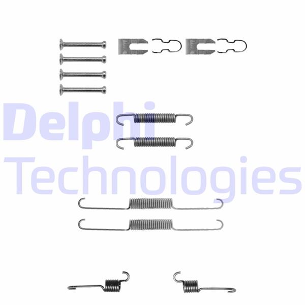 DELPHI LY1238 Fren Pabuç Montaj Takimi Arka Fiat Panda Van. Uno. Uno Van 93>96