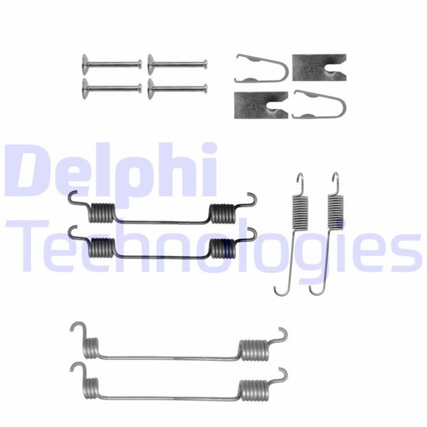 DELPHI LY1293 Fren Pabuç Montaj Takimi Arka Toyota Carina E. Corolla 01/92>12/01