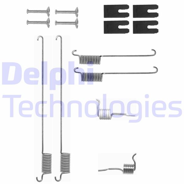 DELPHI LY1323 Fren Pabuç Montaj Takimi Arka Land Rover Freelander 00>