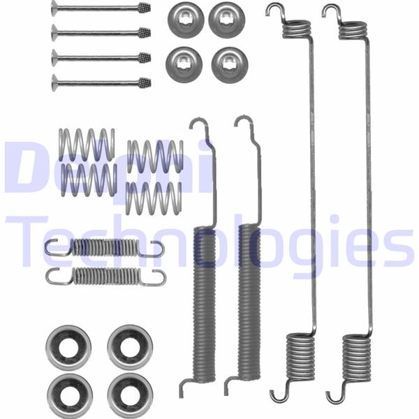 DELPHI LY1354 Fren Pabuç Montaj Takimi Arka Nissan D21 Pick-Up. D22 Pick-Up. King Cab. Pathfinder 10/87>