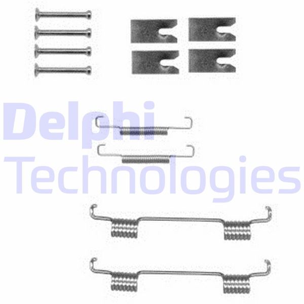 DELPHI LY1366 Fren Pabuç Montaj Takimi Arka Land Rover Dicovery Iii / Range Rover Sport 02/03>