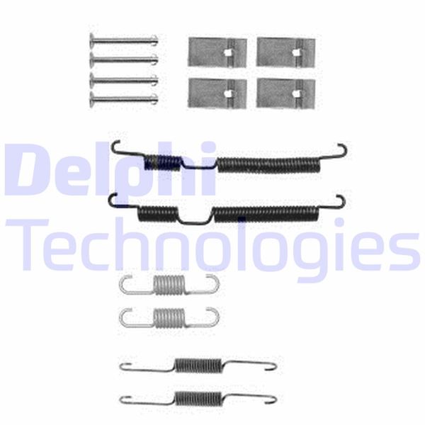 DELPHI LY1375 Fren Pabuç Montaj Takimi Arka Hyundai İ20 07> 08>