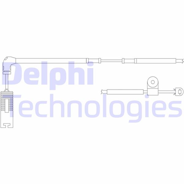 DELPHI LZ0184 Balata Fisi Arka Land Rover Range Rover Iii L322
