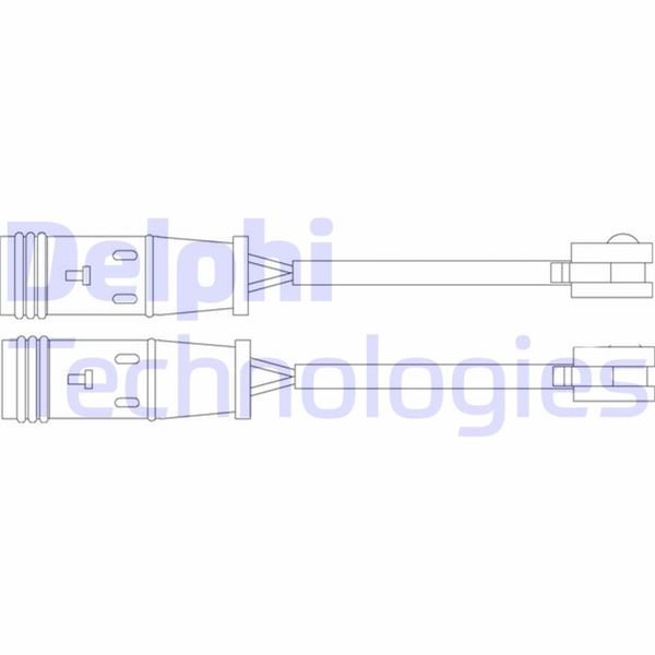 DELPHI LZ0204 Balata Fisi Mercedes W204 C218 C219 W211 W212 W463 W166 C167 C292 W221 W222 R230 R197 Cift