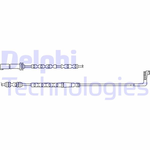 BFS128 Balata Ikaz Kablosu Sol-Sag Arka 1350mm Bmw Z4 (E89) 2010-