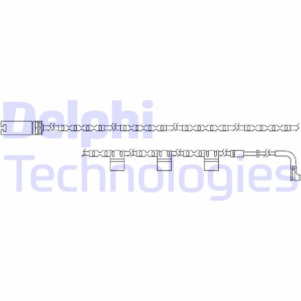 DELPHI LZ0234 Balata Fisi Arka Mini R55 R56 R57 R58 R59