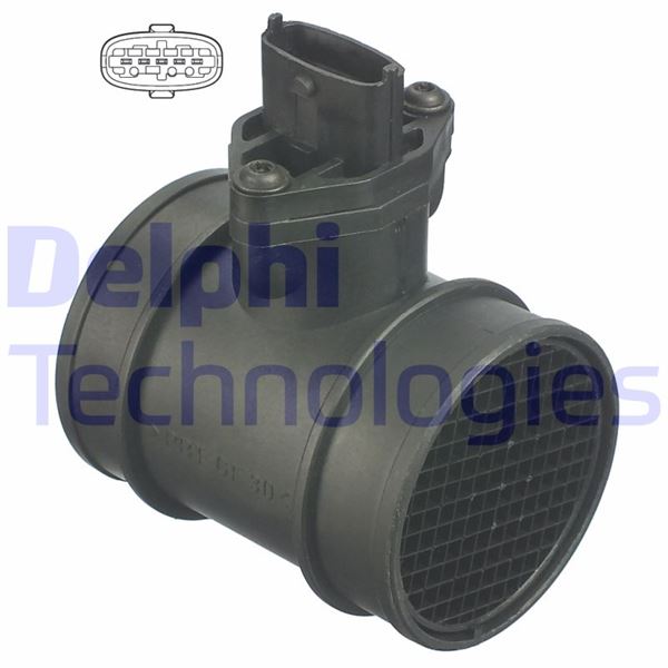 DELPHI AF10269-12B1 Hava Kütle Ölçer Debimetre Astra G 98-05 -Corsa C 1.7 00> Vectra B X20dth 96-03 1.7-2.0 16v