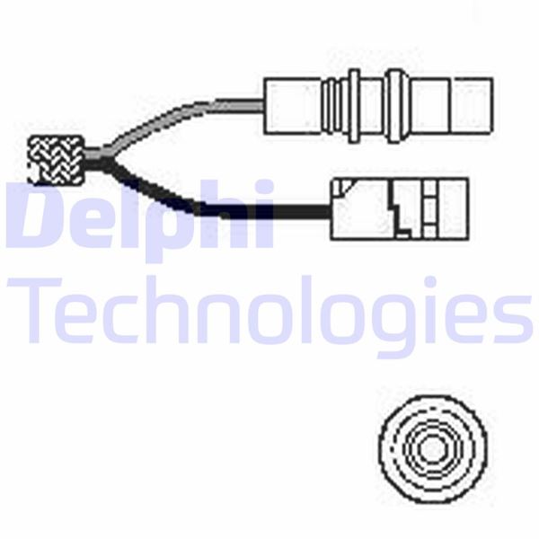 DELPHI ES10276-12B1 Oksijen Sensoru Kat. Oncesi Mercedes W124 S124 C124 A124