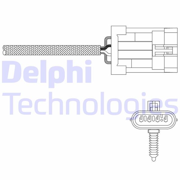 DELPHI ES20335-12B1 Oksijen Sensörü Chevrolet Rezzo 2.0 Spark 0.8 Ibiza Ii 1.6-1.8i Matiz Daewoo Nubira 1.6 16v