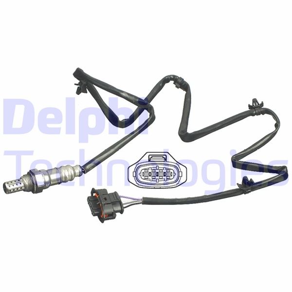 DELPHI ES20452-12B1 Oksijen Sensörü Konum 2 Opel Astra H-Zafira B-Astra G 2.0 Z20lel-Ler-Leh-Let