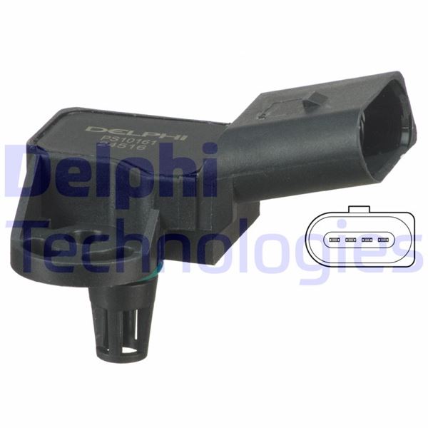 DELPHI PS10161 Map Sensörü - Seat Ibiza / Vw Lupo 09/00>