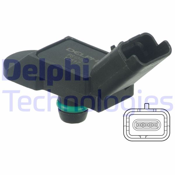 DELPHI PS10192 Basinç Map Sensörü P207-P308-P3008-P5008-Rcz-C4-C5-Ds3 1.6 Thp-Vti Mini R55 1.6 R56