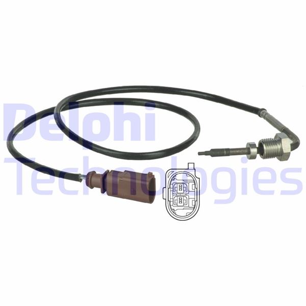 DELPHI TS30002 Egzoz Sicaklik Sensörü - Vw Caddy Iii. Touran 05/10>05/15