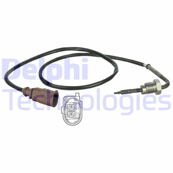 DELPHI TS30037 Egzoz Sicaklik Sensörü Golf6-Jetta-Passat-Caddy-A3 Cayb-Cayc-Cbaa-Cbab-Cbbb 1.6 Tdi-2.0 Tdi