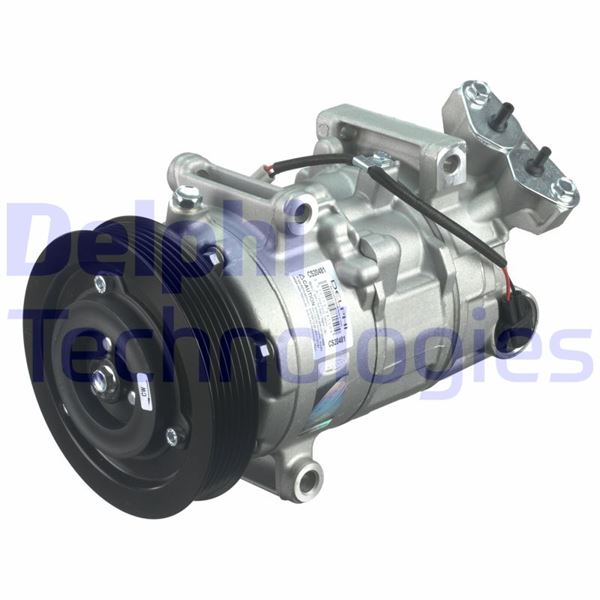 DELPHI CS20481 Klima Kompresörü Megane Iii 09> Fluence 09> Scenic Iii 09> 1.5dci 1.6 16v 12v 6 Kanal 125mm