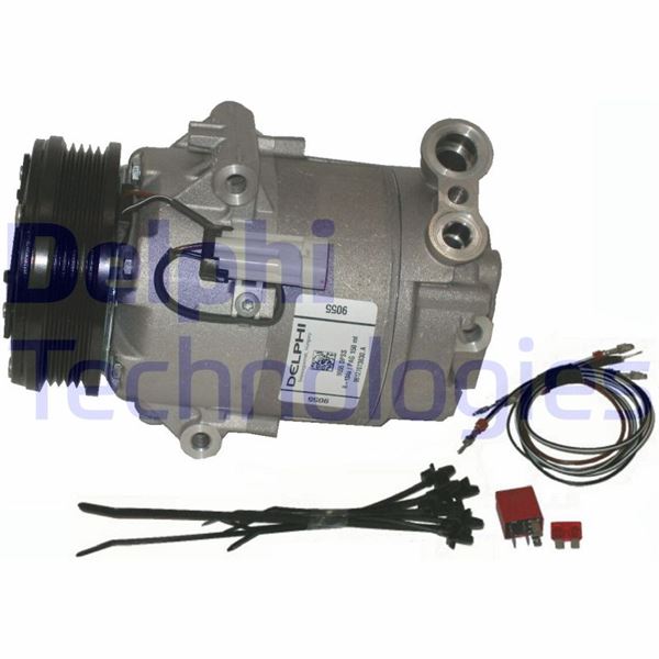 DELPHI TSP0155458 Klima Kompresörü Opel Astra H 04>10 Zafira B 04>15 1.2-1.4-1.8-2.0 Benzin Xep-Xel 1.8xer 2.0 Leh