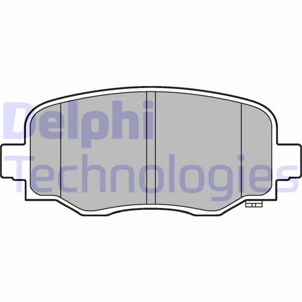 DELPHI LP3253 Arka Fren Balatasi Jeep Cherokee 13>