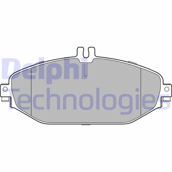 DELPHI LP3282 Fren Balatasi On Mercedes W205 S205 C205 A205 C257 W213 S213 A238 C238